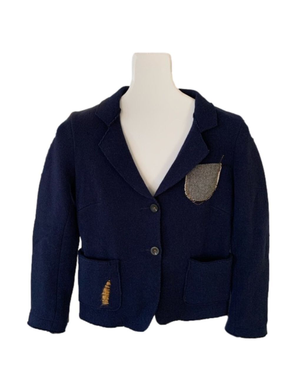 November Navy Wool Jacket